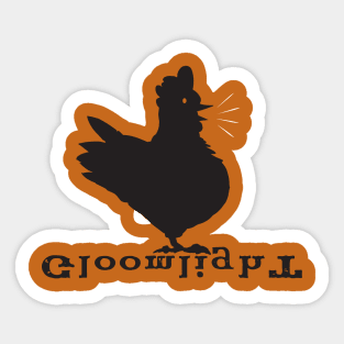 Egg lay by gloomlight Sticker